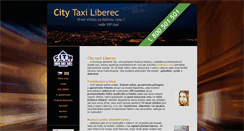 Desktop Screenshot of citytaxilbc.cz